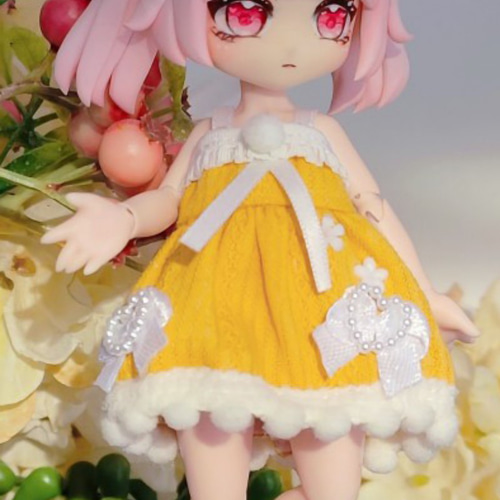 オビツ11 夏風ワンピース 3色 1/12ドール服 ドールウェア gsc オビツ11 夏風ワンピース 3色 1/12ドール服 ドールウェア gsc