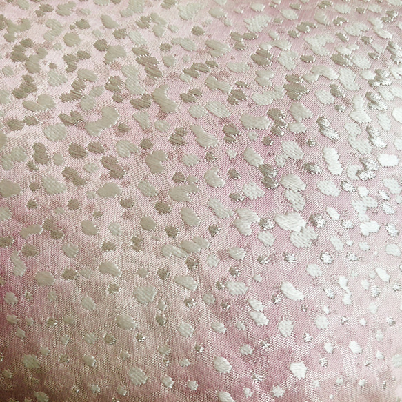 絹の帯から2wayクラッチバッグ　桜色の霞文様　帯リメイク226 17枚目の画像