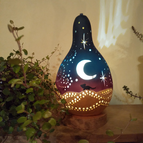 ひょうたんランプ 照明 間接照明 スタンドライト・テーブルランプ ゆめ