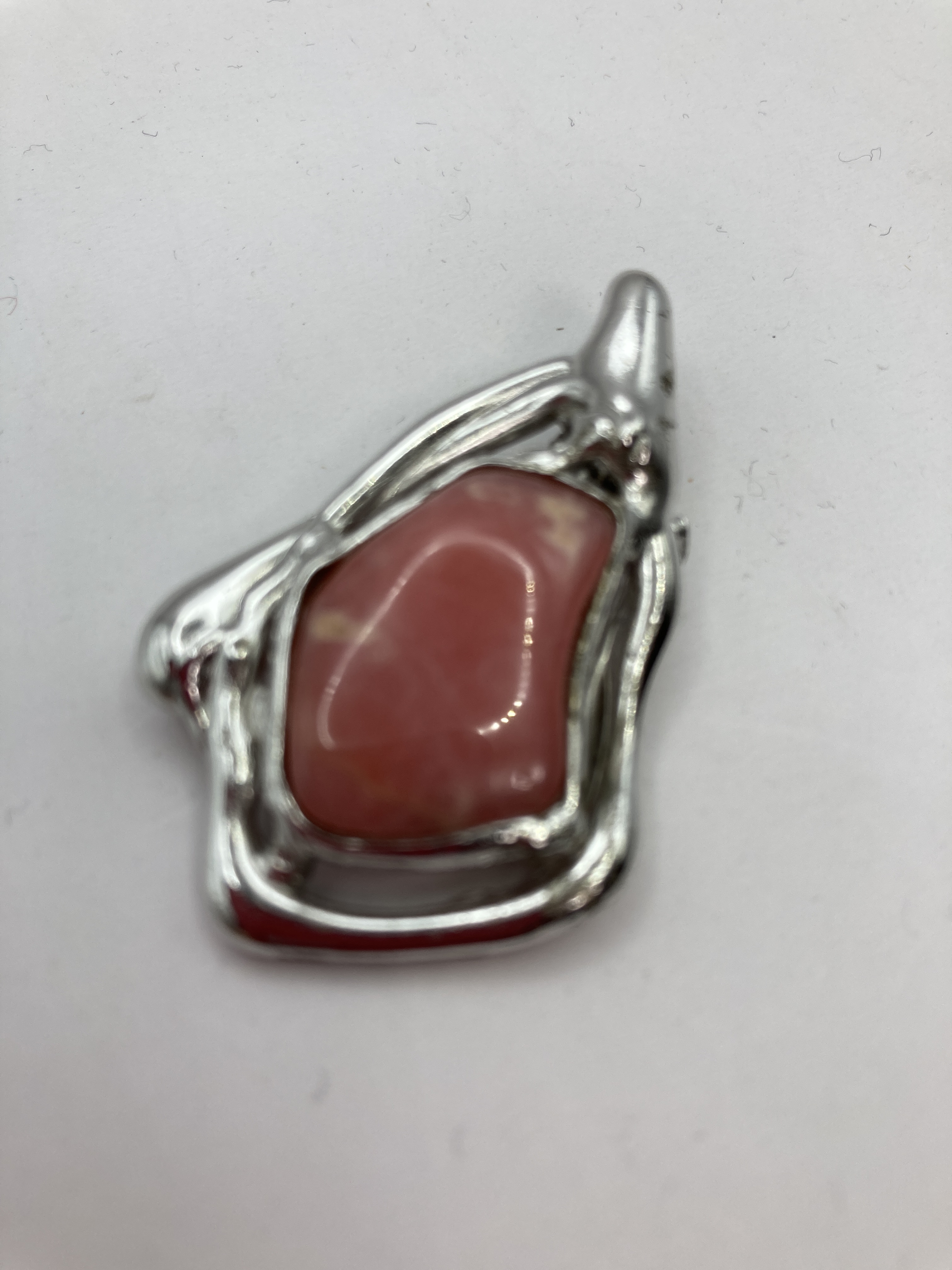 ペンダント　シルバー　インカローズ