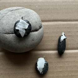 自然石と銀製品のオブジェ！ペンダントヘッド‼︎石no1no２no3 1枚目の画像