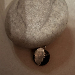 自然石と銀製品！オブジェ　ペンダントヘッド‼︎葉っぱno2 3枚目の画像