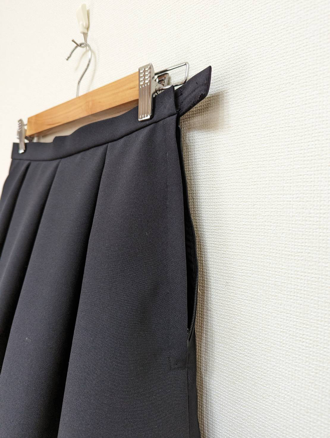 理想を叶えるフォーマルスカート(裏地なし)　W72cm　卒業式　入学式　セレモニー　しわになりにくい　　フレアースカート