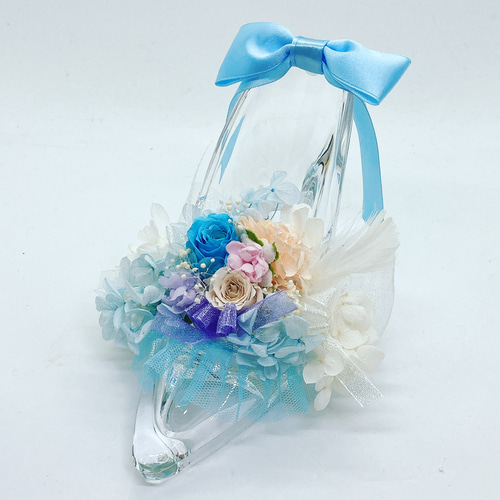 シンデレラのガラスの靴 プリザーブドフラワー fleur misaki