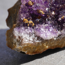 天然石アメジスト約62g約54mm(ウルグアイ産)クラスター現物☆紫水晶2月誕生石鉱物原石[uac-230204-01] 4枚目の画像