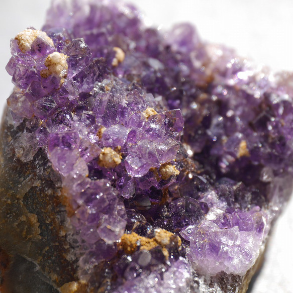 天然石アメジスト約62g約54mm(ウルグアイ産)クラスター現物☆紫水晶2月誕生石鉱物原石[uac-230204-01] 6枚目の画像