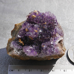 天然石アメジスト約62g約54mm(ウルグアイ産)クラスター現物☆紫水晶2月誕生石鉱物原石[uac-230204-01] 19枚目の画像