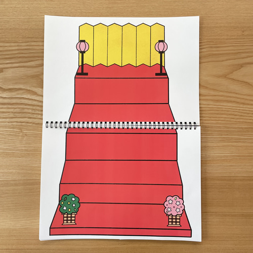 即購入オッケー☆嬉しいひなまつりバージョン② スケッチブックシアター 即購入オッケー☆嬉しいひなまつりバージョン② スケッチブック