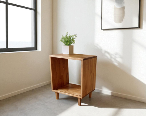 Hakobo04－オリジナルカラー』 サイドテーブル オープンラック