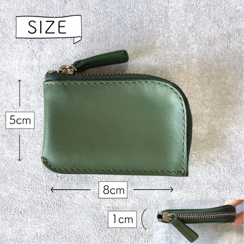 コインケース 革 メンズ レディース 小銭入れ L字ファスナー 財布