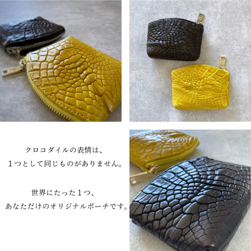 新品◆IBIZA クロコダイル ワニ革 コインケース マルチケース パープル 楽天市場】＼店内ポイントUP中／ミニ財布 クロコダイル 本革