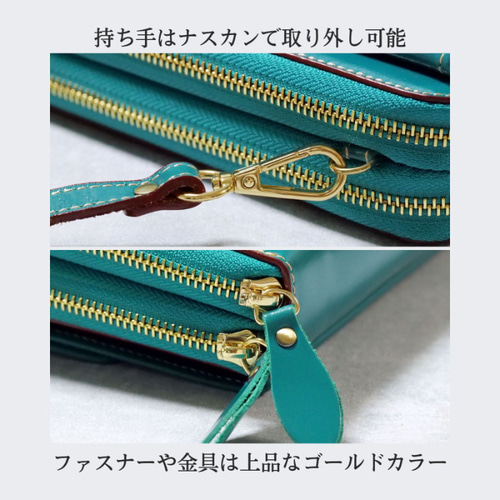 財布ポシェット 本革 財布 ショルダーポーチ スマホショルダー