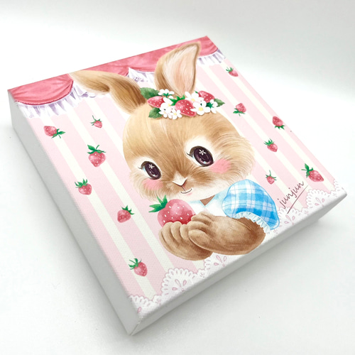 うちの子アイコン☆いちご グッズ化も可能 (犬 猫 ペット