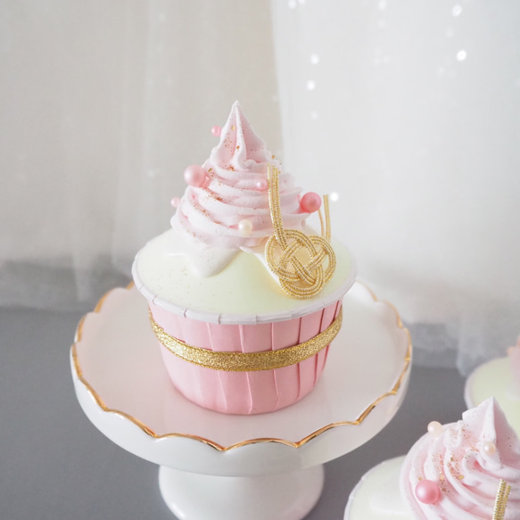 【SALE】クレイカップケーキ　Hina 5枚目の画像