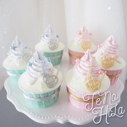 【SALE】クレイカップケーキ　Hina 1枚目の画像