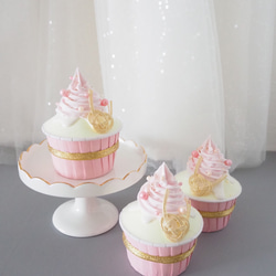 【SALE】クレイカップケーキ　Hina 4枚目の画像