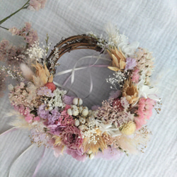 fuwari-ふわり- リングリース ドライフラワー プリザーブドフラワー