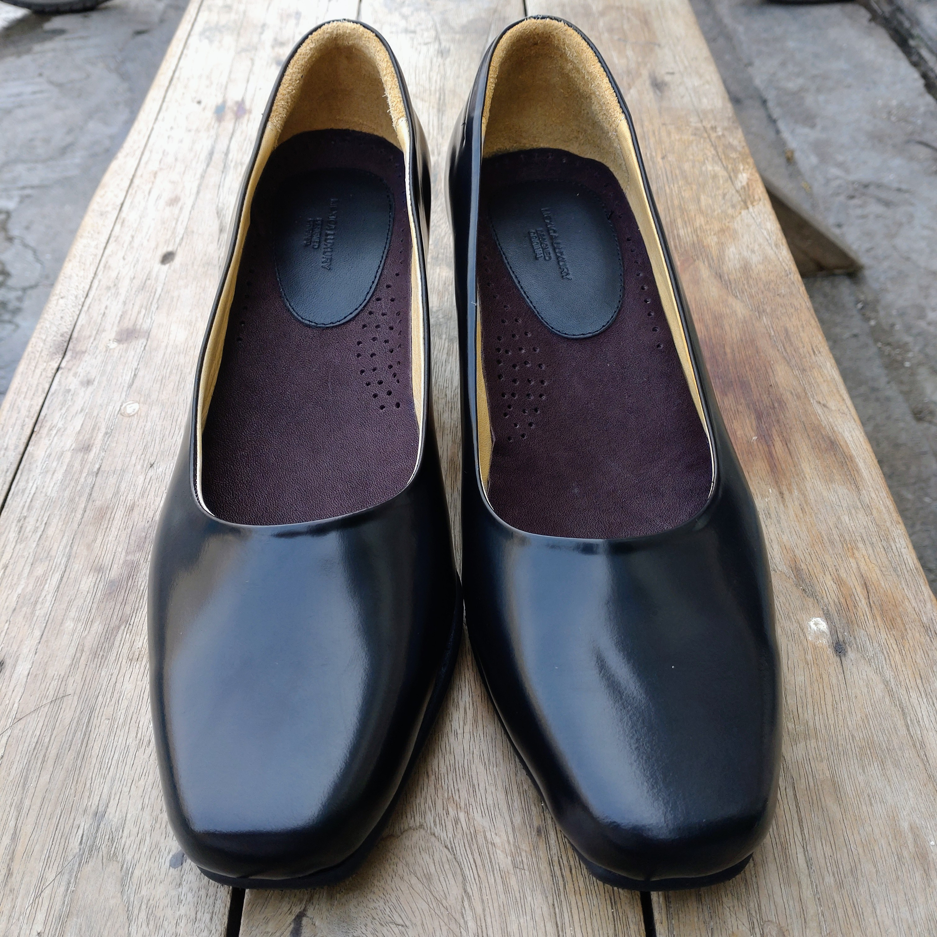 ◇無料サイズ調整◇本革◇外反母趾◇入園入学◇22cm◇25.5cm◇フォーマル◇冠婚葬祭◇パンプス◇ブラック◇