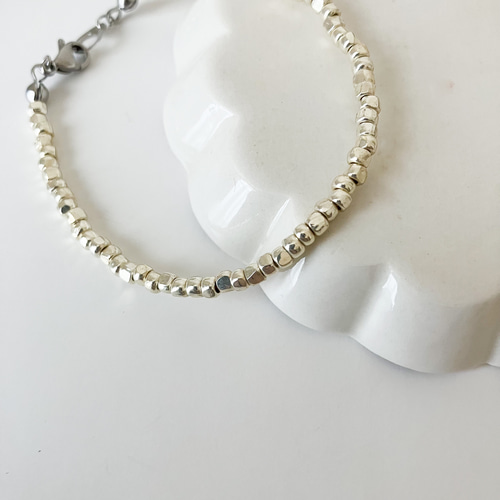 シルバー ビーズデザイン ブレスレット 1004ST ブレスレット メンズ シルバー ビーズ : ZOZOTOWN Yahoo