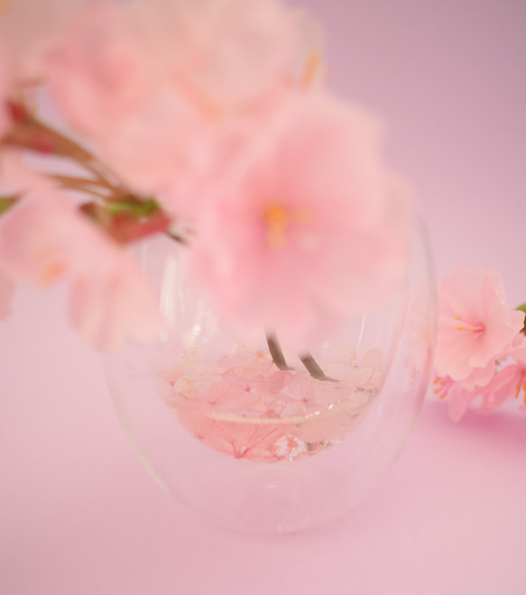 SAKURA桜✴︎春爛漫〜ひな祭り…固まるハーバリウム 6枚目の画像