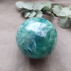 一点物】チャロアイト スフィア（丸玉）42mm 天然石置物 コレクション