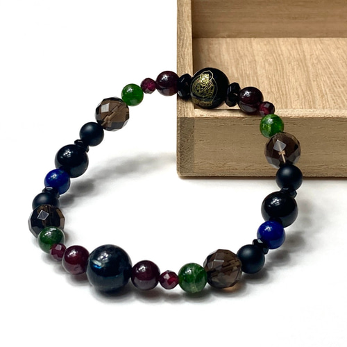 仏様シリーズ◇烈火の護剣・不動明王ブレスレット】お不動さん