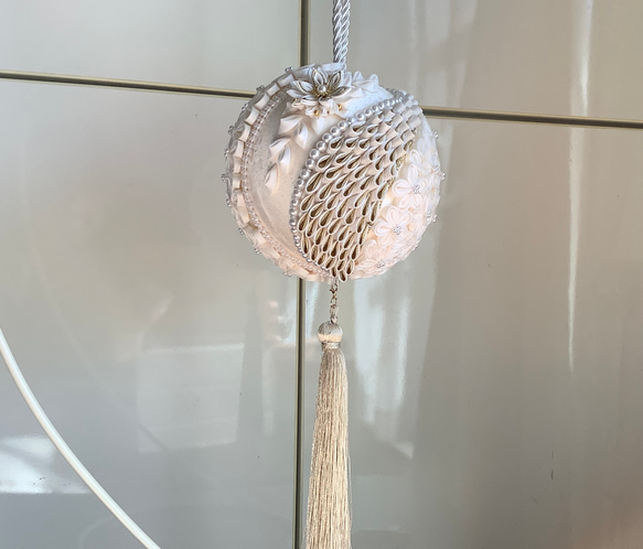 つまみ細工ボールブーケ 布 SKC2092595355(16000円)