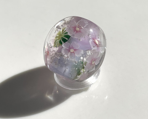 トンボ玉 20mm火花(赤): 『岩座(いわくら)』公式通販