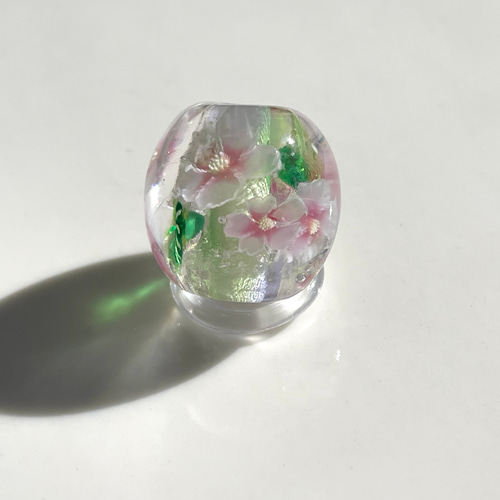 とんぼ玉 TOKO-BEADS |AG946-39 多面カットとんぼ玉 11~13mm