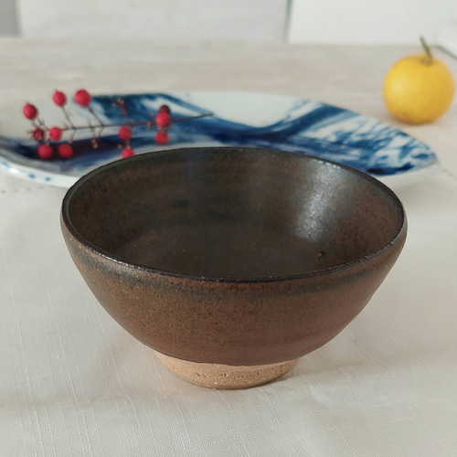京焼 佐藤勝彦 かつひこ 地蔵 椿 色絵 清水焼 陶器 茶碗 地蔵絵