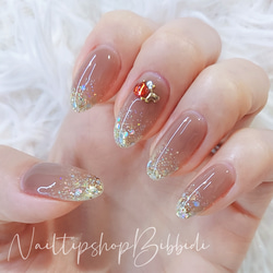 ガラスグラデーションネイル ネイルチップ（つけ爪） Nailtipshop