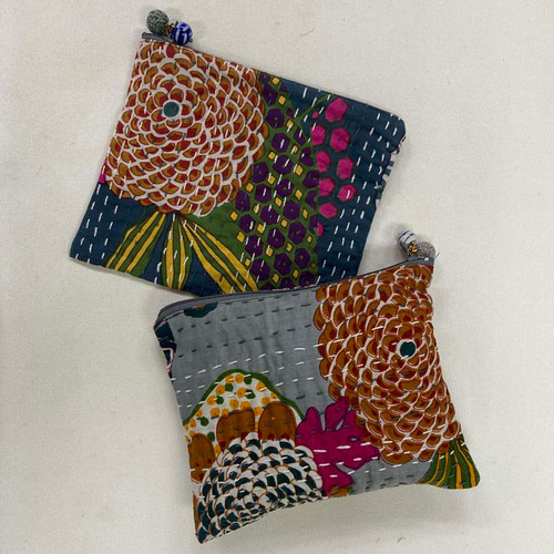 ファブラカダブラ ジャケット 刺し子 ステッチ 刺繍 カンタ インド ファブラカダブラ ジャケット 刺し子 ステッチ 刺繍 カンタ インド