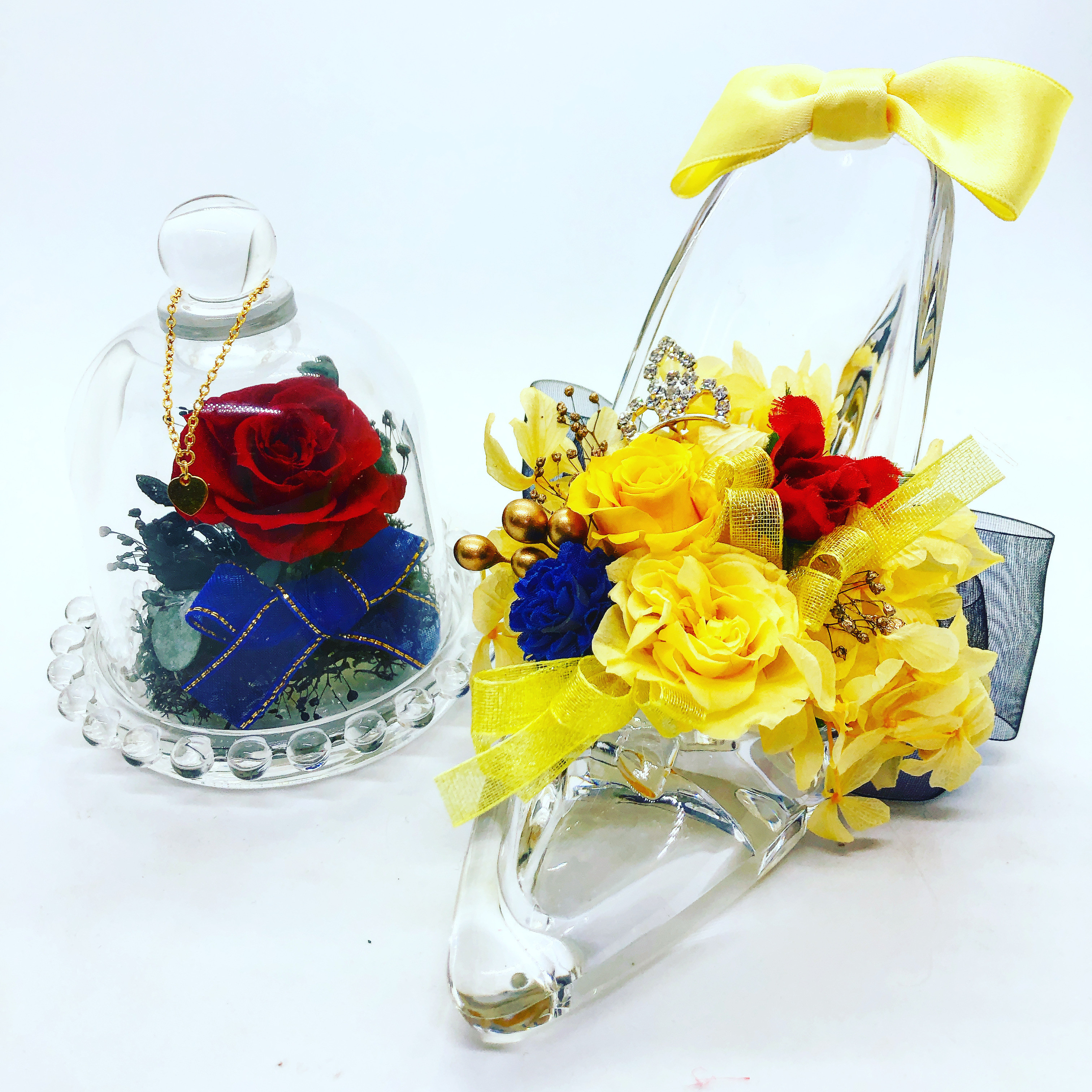 プリンセスのガラスの靴「美女と野獣バージョン」