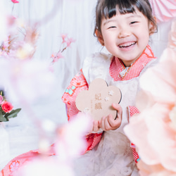 予約販売【木製　名前札-SAKURA-】雛祭り　桃の節句　ひなまつり　girls festival 　初節句　雛人形 12枚目の画像