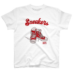 Tシャツ スニーカー 好き レディース メンズ ジュニア キッズ おしゃれ ティシャツ Sneakers Tshirt 2枚目の画像