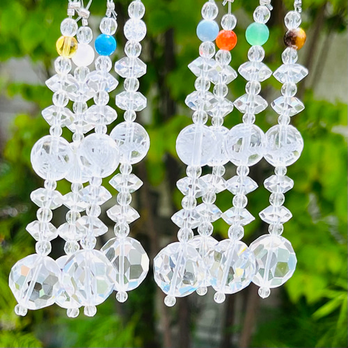 水入り水晶　キラキラ　大きめ　天然石 レア☆大きな気泡と水☆アメジストスーパーセブン☆水入り水晶