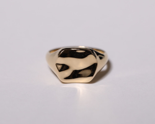 10ct ゴールド　ポーランド エナメル シグネット リング 7b8e52b8aef69e397f0f44b76ccbf4