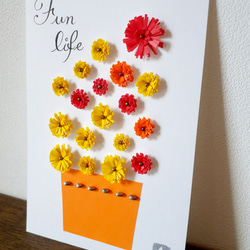 『楽しい生活』Paper Quilling 1枚目の画像