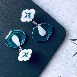 星之雲 1920s -耳環 Cloud of star 1920s Earrings  | cloisonné 第9張的照片