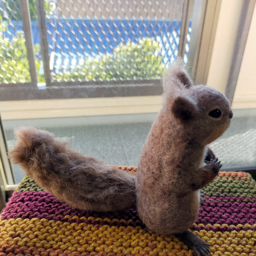 海外作家 リス ぬいぐるみ テディベア アートドール ブライス 羊毛フェルト 海外作家 リス ぬいぐるみ テディベア アートドール ブライス