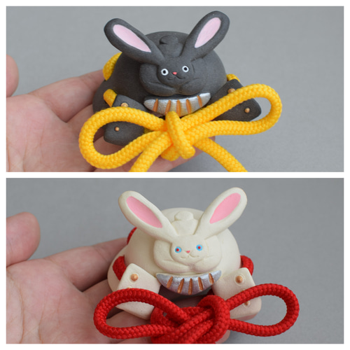 ウサギ年のウサギ兜【受注製作】ご注文前にメッセージで納期をご確認  