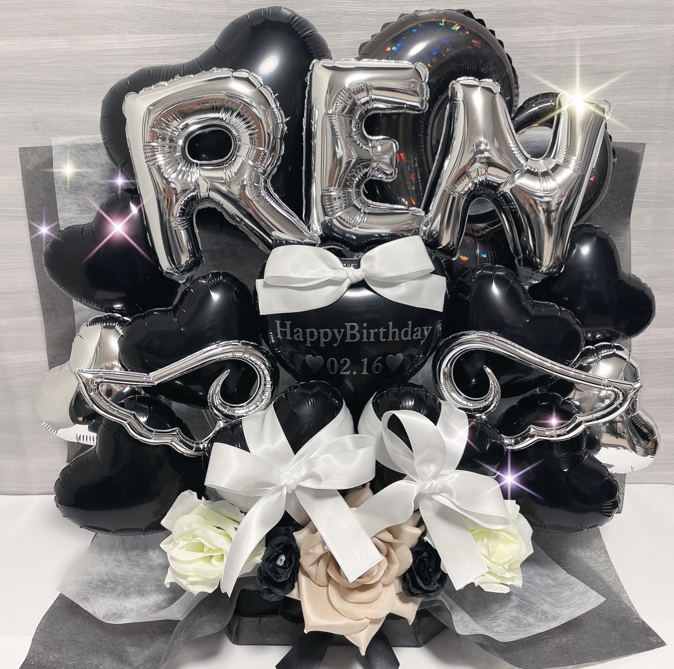バルーンギフト　バルーンアレンジ 結婚祝い　誕生日　生誕祭　推し　開店祝い　ギフト　プレゼント　バルーン 8,400円