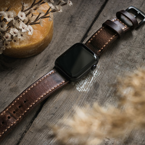 Apple Watch バンド牛皮 アップルウォッチ革レザーベルト