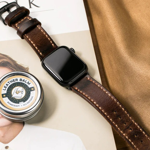 総手縫い 牛革 高級革 アップルウォッチ Apple Watch バンド