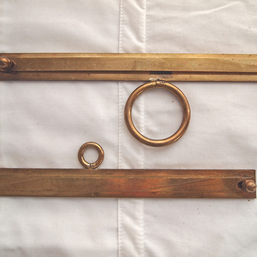 ベルプル金具　ベルプル　真鍮　壁飾り　アンティーク アンティークのベルプル金具 | borduurcafe