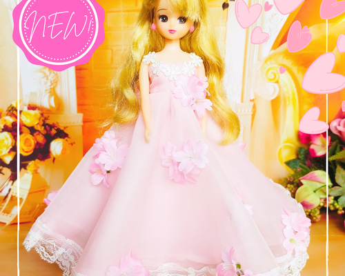 リカちゃん ハンドメイドドレス No.140 リカちゃんの服140