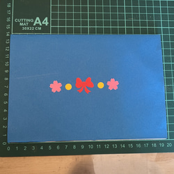 写真が貼れるありがとうカード ポップアップカード 保育 桜 4枚目の画像