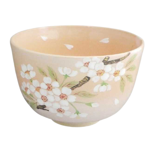 ◇商品番号 3941 紅粉引さくら抹茶茶碗 亨 茶碗・めし碗 松韻堂 通販