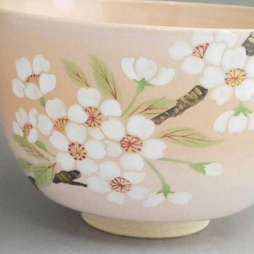 ◇商品番号 3941 紅粉引さくら抹茶茶碗 亨 茶碗・めし碗 松韻堂 通販