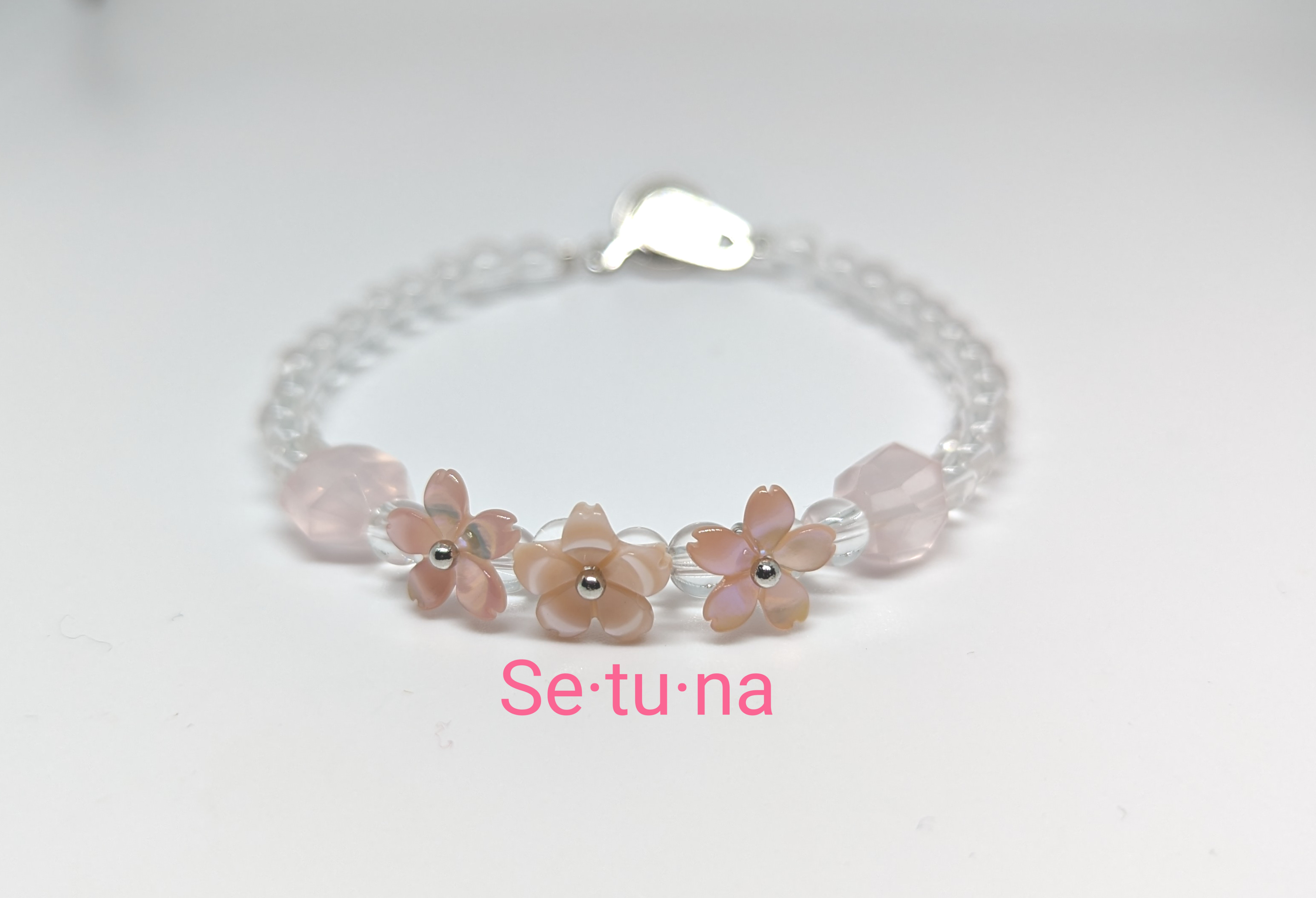 春うらら桜ブレスレット(⁠｡⁠•̀⁠ᴗ⁠-⁠)⁠✧